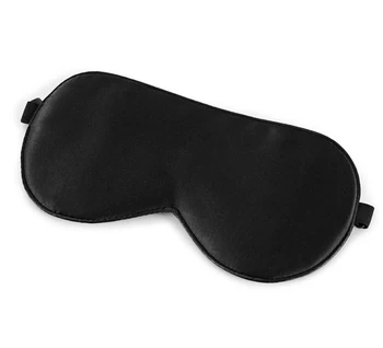 Miega maska acu maska Melnā ērti aizsardzības lēni acu nogurumu gaismas pretbloķēšanas elpojošs acu aizsardzība