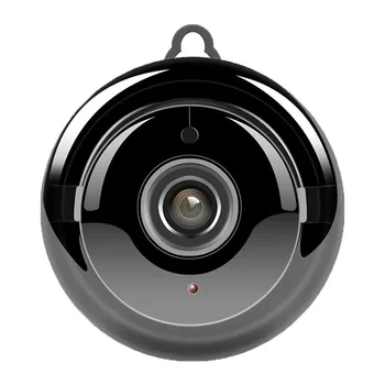 MINI IP Kameras Bezvadu Maza CCTV WIFI 1080P Home Security Infrasarkano Nakts Redzamības Kustības detektors SD Card Slot Audio APP V380