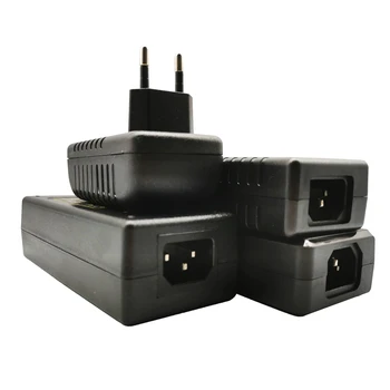 Mini Plastmasas Barošanas Adapteri AC110V/220V Lai DC5V 2/3/5/6/8/10.A Par WS2801 WS2812 WS2812B SK6812 Led Lentes Transformators