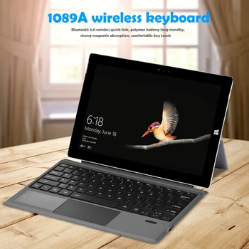 Mini Ultra-plānas Bluetooth 3.0 Bezvadu Tastatūru Microsoft - Surface Pro 3/4/5/6/7 Tablet PC Klēpjdators Spēļu Tastatūra