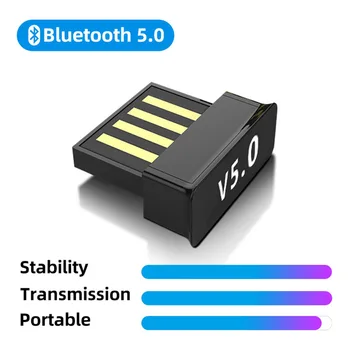 Mini USB Bluetooth 5.0 Adapteri Bezvadu Bluetooth Dongle Audio Uztvērēju, Raidītāju Windows XP/Vista/Win7/8/10