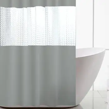Moderna vannas istaba 180X200cm bieza PEVA dušas aizkars 3D līmēšana caurspīdīgs ūdensizturīgs pelējumu tualetes, dušas nodalījumu, aizkaru