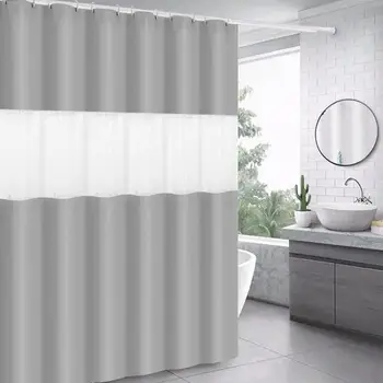 Moderna vannas istaba 180X200cm bieza PEVA dušas aizkars 3D līmēšana caurspīdīgs ūdensizturīgs pelējumu tualetes, dušas nodalījumu, aizkaru