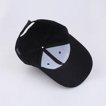Modes kokvilnas savvaļas beisbola cepure TUMŠI vēstuli izšuvumi saules cepure, hip-hop, cepure, āra sporta golfa cepures snapback cepures gorras