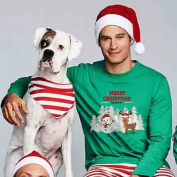 Modes Ģimenes Ziemassvētku Pidžamas Komplekti Sleepwear Vīriešiem Naktsveļu Ziemassvētku Bērnu Blothes Jauno Gadu Saskaņojot Tērpiem Priecīgus Ziemassvētkus