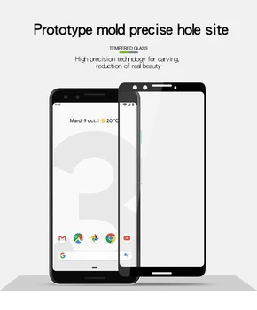 Mofi Google Pikseļu 3 Rūdīta Stikla Pilnībā Segtu aizsargplēvi Ekrāna Aizsargs Google Pixel3 Rūdīta Stikla Pikseļu 3
