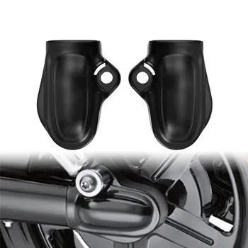 Motocikla Aizmugures Ass, kas Aptver Rata Vārpstu Klp Sānu Aizsargs Aizsargs Priekšējā Ass 29mm Uzgrieznis, Skrūve Vāks Vāciņš Black/Chrome Harley VRSC