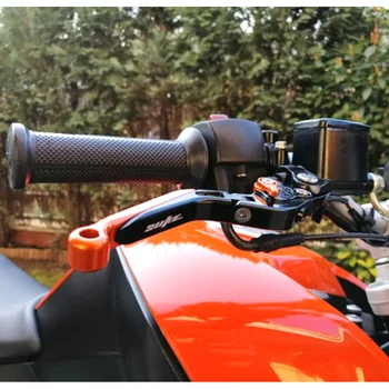 Motociklu Aksesuāri, CNC Locīšanas Pagarināt Bremžu, Sajūga Sviras KTM 690 SMC R 2019 ar logo
