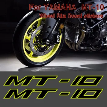 Motociklu Uzlīmes Par YAMAHA MT-10 MT10 MT 10 Riteņi, Diski Decal Tvertne Ķermeņa Apvalka Ķivere MT 10 2016 2017 2018 2019 2020