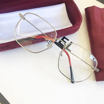 MS 2019 Anti Zilās gaismas Staru Datoru Starojuma Aizsargbrilles-izturīgs Caurspīdīgs acu brilles, ietvari Unisex Plakans spogulis Aizsargbrilles