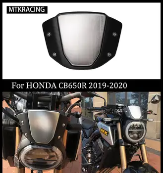 MTKRACING Par CB650R CB 650R CB650 R 2019 2020 Motociklu Vējstiklu, Priekšējo vējstiklu Sejsegu Vēja deflektors