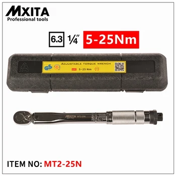 MXITA Regulējams dinamometrisko Atslēgu, 1-6N 2-24N 5-25N 5-60N 20-110N 10-150N 28-210N Rokas uzgriežņu Atslēgu Uzgriežņu atslēgas Instruments, auto, Velosipēdu remonts, instrumenti,