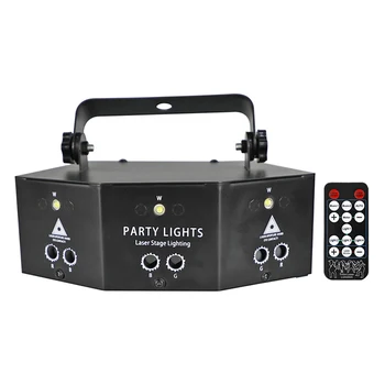 Mājas Puse KTV Apdare Piegādēm, Produktu Daudzfunkcionālā Skaņas Aktivizēta Disco Puses Apgaismojums RGB LED Skatuves Gaismas