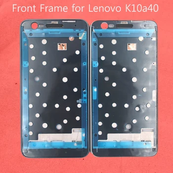 Mājokļu Gadījumā Lenovo K10a40 C2 Ekrāna Priekšā Rāmis, Plastmasas Aizmugurējo Durvju Akumulatora, bez Ieslēgšanas Skaļuma Pogas