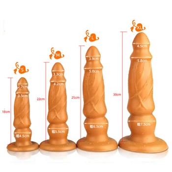 Mīksto Milzīgs Anālās Rotaļlietas Lieliem Butt Plug Prostatas Masāža, Vaginālais Stimulēt anālo atveri Dilator Liels Anālais Plug Pieaugušo Seksa Rotaļlietas Vīriešiem Sieviete