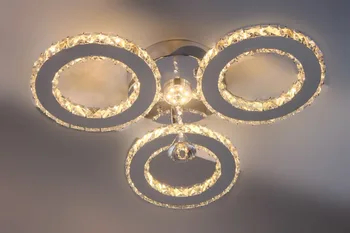 Mūsdienu Lustra led Griestu Spīdumu lustra Dzīvojamā Istabā Cristal Spīdumu Lustras Apgaismojums Kulons Karājas Griestu lampas