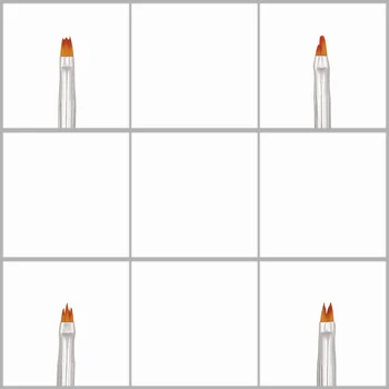Nagu Birste, kas 8pcs Metāla krāsas pildspalvu turētājs Glezniecības dažādu mākslas modeļiem