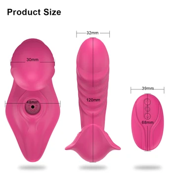 Nepieredzējis Dildo Vibrators Seksa Rotaļlietas Sievietēm Pieaugušo Pāriem G Spot Clit Sūcējs Klitora Stimulators ar Tālvadības pulti Produktu Veikals