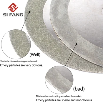 New Augstas Kvalitātes 180mm Dimanta Zāģa Asmeni Abrazīvais Disks Stikla Keramikas Griešanas Ripu Slīpmašīna