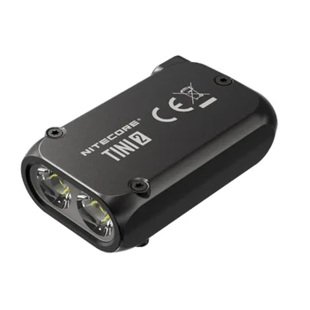 NITECORE TINI2 Mini Lukturītis 500 LM OLED Smart Dual-Core Taustiņu Lukturīti, APC Miega Tehnoloģijas, Izmantojot USB Type-C Uzlāde