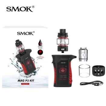 Noliktavā!SMOK Mag P3 Komplekts 230W &TFV16 Tvertne TFV16 Koniskā Acs Dual Acs Spole IQ-M Chipset Ūdensizturīgs E-Cigarešu vape Kit VS Mag