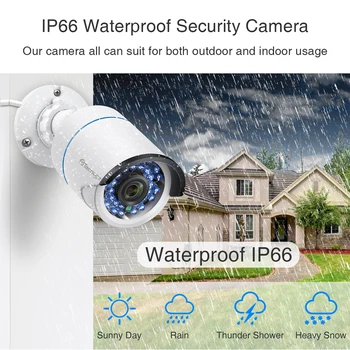 [ Noskaidrošanas Pārdošanas ] H. 265 8CH 1080P 2.0 MP POE VRR Komplekts Drošības Kameru Sistēmas Audio Ierakstu IP Kameras CCTV Video Novērošanas Komplekts