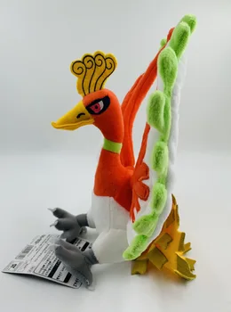 OHMETOY Ho-Ak, Plīša Lelle Anime Spēle Phoenix Pildījumu Rotaļlieta Bērniem Dāvanu 25CM