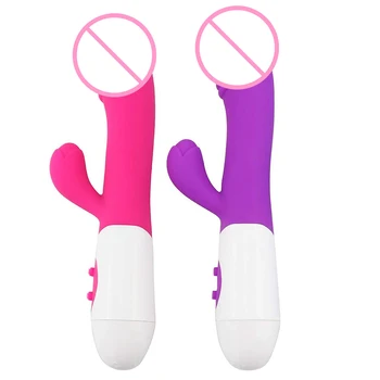 OLO G Spot Dildo Trušu Vibrators Sievietēm Dual Vibrācija, Ūdensizturīgs Silikona Sievietes Maksts Klitora Massager Seksa Rotaļlietas Sievietēm
