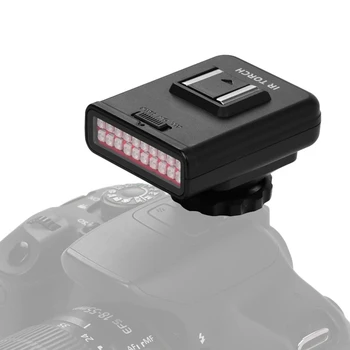 ORDRO LN-3 Studio (IS) LED indikators USB Lādējamu Infrasarkano Nakts Redzamības Infrasarkano Illuminator DSLR Kameras Fotogrāfija Apgaismojums