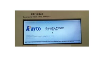 Original LCD EKRĀNS DISPLEJA Rayto RT-1904C 1904C pusautomātiskā bioķīmisko Panelis bezmaksas piegāde