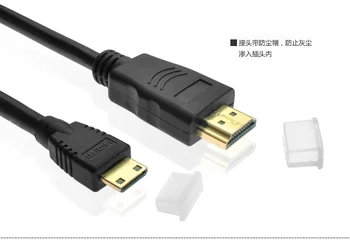 Oriģinālo Kabeli 1,5 m, GPD XD UZVARĒT Mini HDMI uz standarta HDMI kabeli var pieslēgt pie TV projekcijas