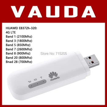 Oriģināls Atbloķēt Huawei E8372 150Mbps Modemu 4G Wifi E8372h-608 4G LTE, Wifi Modems Atbalsta wifi 10 lietotājiem,PK huawei E8278