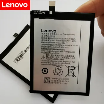 Oriģināls, Jauns Akumulators Lenovo Z90 Akumulatora BL246 Lenovo Vibe Shot Akumulatora Z90A40 Z90-7 3000mAh Uzlādējams Akumulators