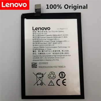 Oriģināls, Jauns Akumulators Lenovo Z90 Akumulatora BL246 Lenovo Vibe Shot Akumulatora Z90A40 Z90-7 3000mAh Uzlādējams Akumulators
