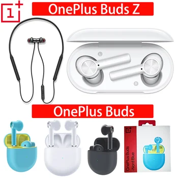 Oriģināls OnePlus Pumpuri Z Bezvadu Bluetooth austiņu Ausī Lodes 2 In Ear Austiņas Xiaomi Phone Audiophile Austiņas