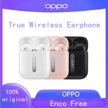 Oriģināls OPPO Enco Bezmaksas taisnība bezvadu bluetooth austiņas binaural auss oficiālais īstu patiesu trokšņa samazināšanas austiņas