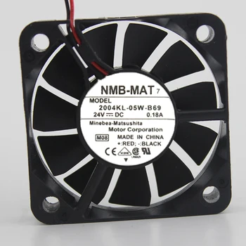 Oriģināls Par NMB 2004KL-05W-B69 5010 50*50*10mm slim DC 24V 0.18 A 5CM Lodīšu gultņiem servera converter dzesēšanas ventilators