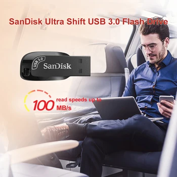 Oriģināls SanDisk USB 3.0 Flash Drive 32GB 64GB, 128GB un 256 gb Pen Drive Memory Stick Pendrive U Diska Transmemory Flash Disku