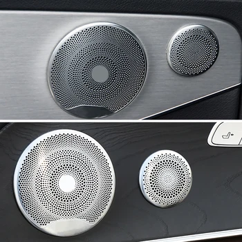 Oriģinālā audio skaļrunis vāks Mercedes benz W213 W205 GLC par amg e c klases durvju pīkstulis segtu original accessories