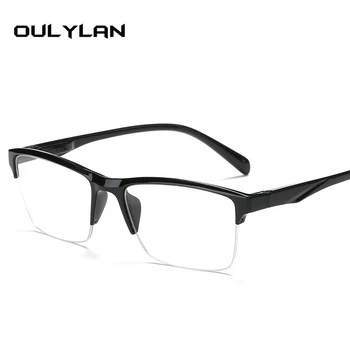 Oulylan Retro Lasīšanas Brilles Vīrieši Sievietes Ultravieglajiem Anti-noguruma Hyperopia Brilles Recepšu Dioptrijas +1.0 1.5 2.0 4.0