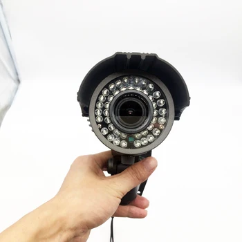 OwlCat CCTV AHD Varifocal 2.8-12mm Manuāli, Tālummaiņa, Full HD 1080P 2MP AHDH Āra Ūdensizturīgs Bullet Video Novērošanas Kamera Nakts