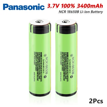 Panasonic NCR18650B Akumulatoru Ar PHB Li-ion 3.7 V 3400mAh Litija Uzlādējams LED Lukturītis Lukturītis Lukturis