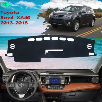 Paneļa Dash Mat Pārsegs Saules Ēnā Paklājs, Paklājs Toyota Rav4 XA40 2013~2018 RAV 4 40 2016 2017 Auto Piederumi Preces
