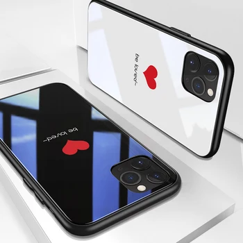 Par 2019 iphone iphone 11 11 pro max gadījumā Rūdīts Stikls Tālruņa aizsardzība gudrs smaidu telefonu gadījumos iphone 11 pro stikla vāks