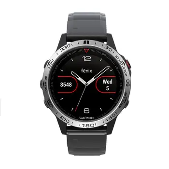 Par Garmin Fenix 5 Smart Watch Dial Bezel Dizainu Gadījumā Metāla Vāciņu Gredzens Garmin Fenix 5 Anti-scratch Aizsardzības Gredzenu gadījumā