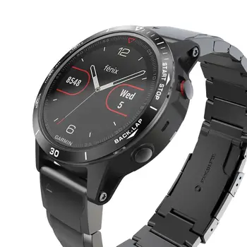 Par Garmin Fenix 5 Smart Watch Dial Bezel Dizainu Gadījumā Metāla Vāciņu Gredzens Garmin Fenix 5 Anti-scratch Aizsardzības Gredzenu gadījumā