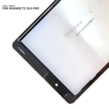 Par Huawei MediaPad T2 Pro 10.0 10.1 collu FDR-A01L FDR-A01W Panelis LCD Displejs, Touch Screen Digitizer Stikla Montāžas Detaļas