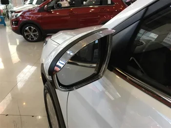 Par Hyundai Tucson 2016 2017 2018 2019 ABS Oglekļa Atpakaļskata Spogulī, Uzacu Vairogs Apdares Segtu Auto-Stils Aksesuāri 2gab