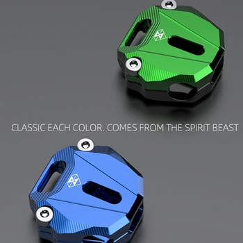 Par Kawasaki ninja 400 taustiņu galvu pārveidota motociklu Ninja250 elektriskās durvju slēdzenes segtu piederumi taustiņu aizsardzības gadījumā