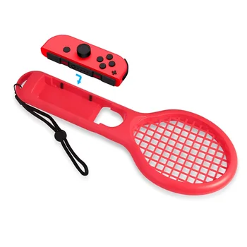 Par Nintendos Slēdzis NS Tenisa Spēle, ACES Player Nintend Slēdzis Prieks-con ABS Tenisa Raketes Roktura Turētājs ar 2 spēle uzlīmes